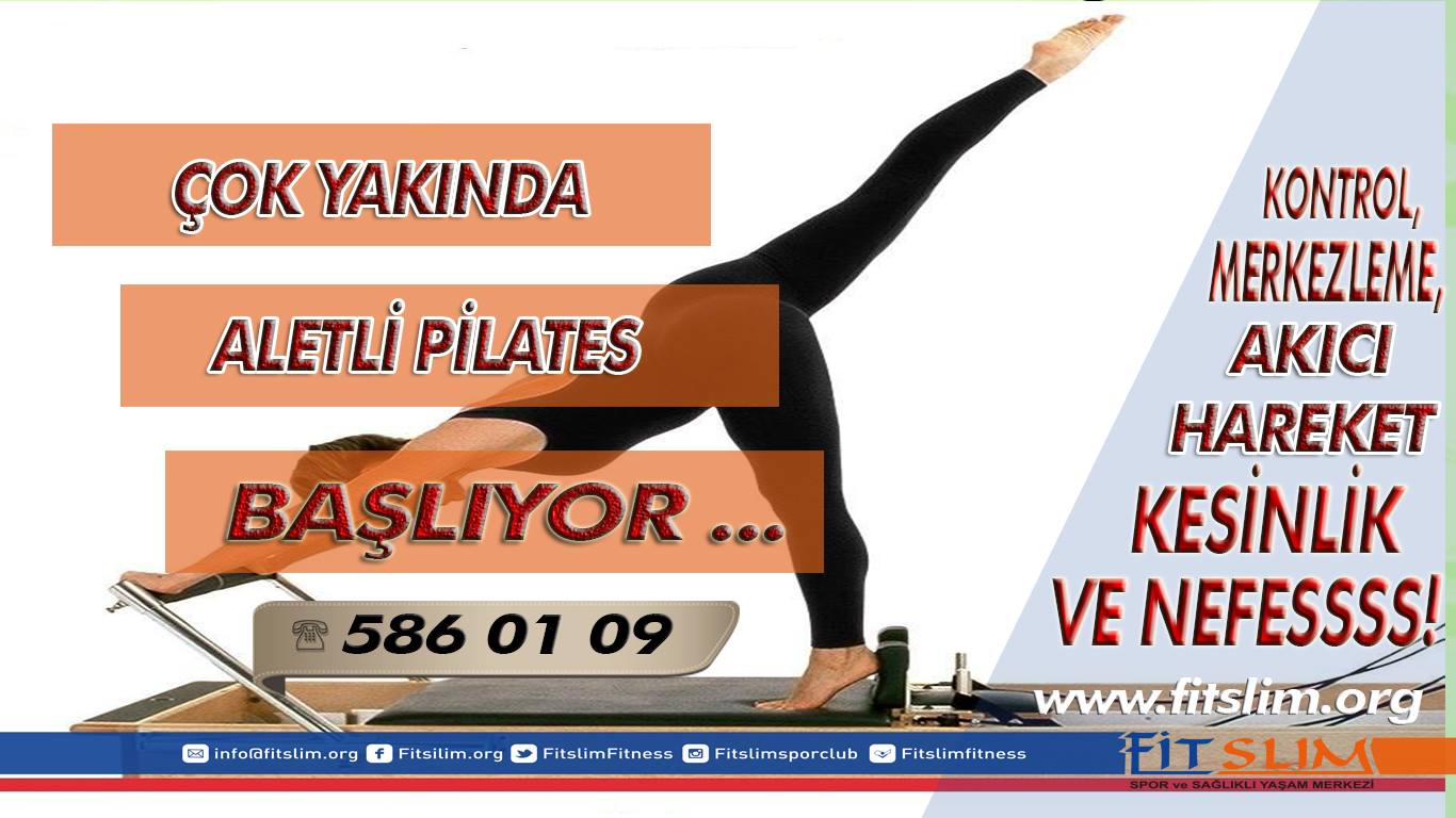 Çok Yakında Aletli Pilates Derslerimiz Başlıyor ... SENDE BİZE KATIL...