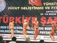 Final ve 2015 Antalya Vücud Geliştirme  Yarışması